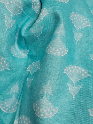 Tanki pamuk light tirkizni cvet